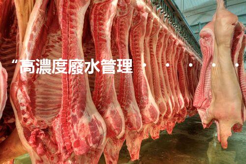 “高濃度廢水管理，綠色環(huán)保新篇章”